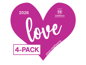 Heart Yard Sign 4-Pack